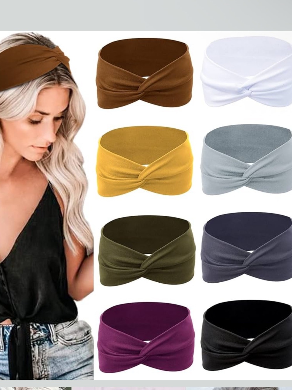 Women’s Stretchy Elastic Headbands